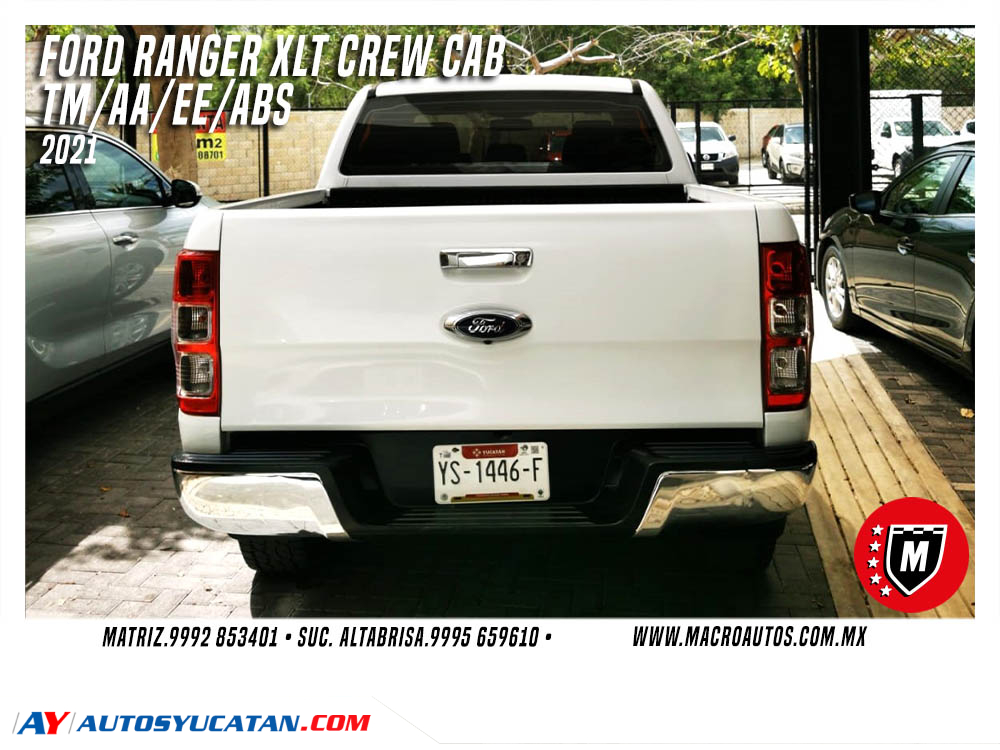 FORD RANGER XLT CREW CAB 2021 MANUAL