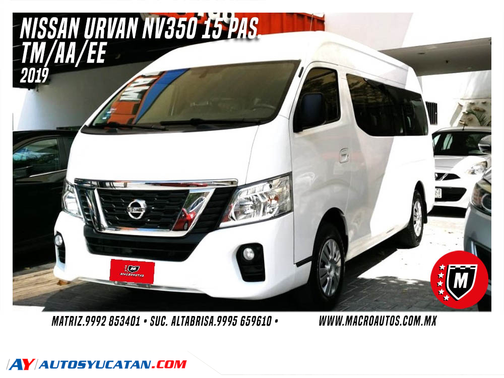NISSAN URVAN NV350 2019 MANUAL