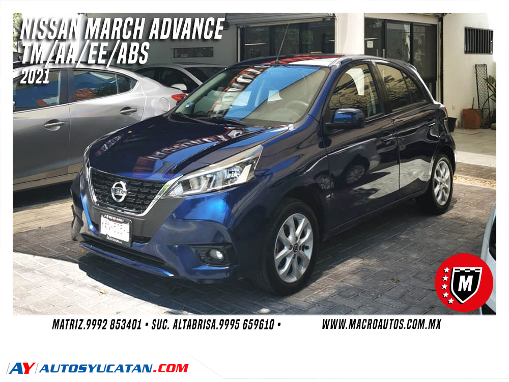 NISSAN MARCH ADVANCE 2021 MANUAL