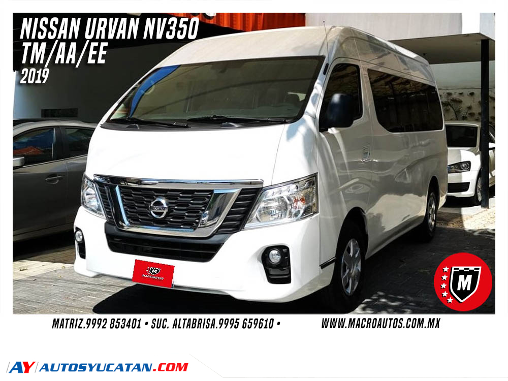 NISSAN URVAN NV350 2019 MANUAL