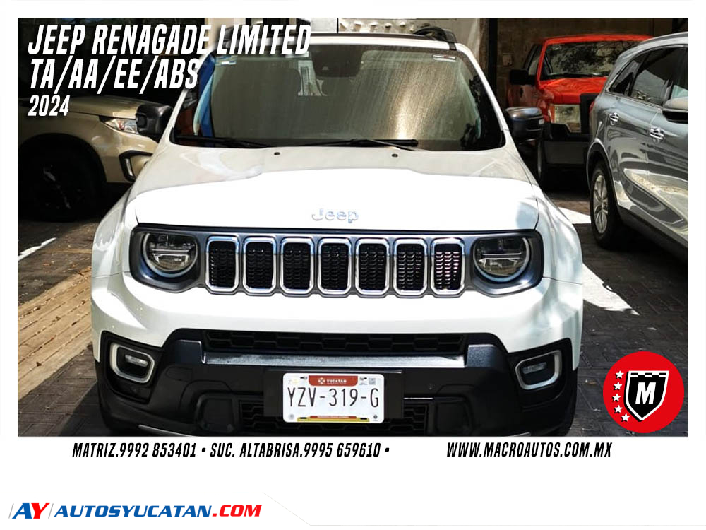 JEEP RENEGADE LIMITED 2024 AUTOMATICA