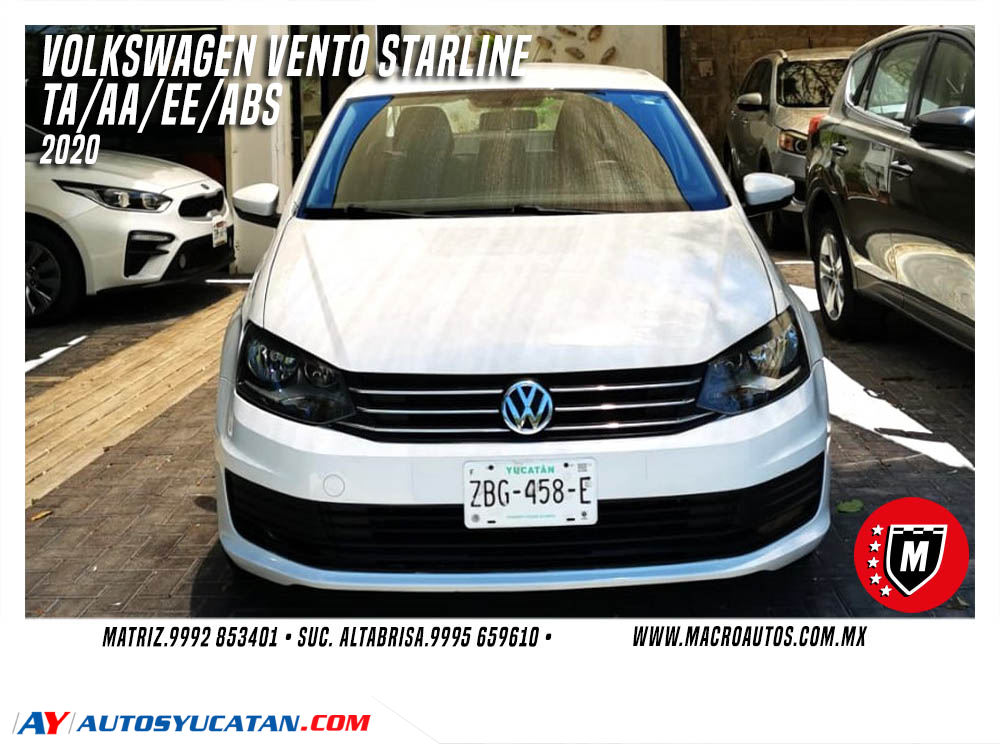 VOLKSWAGEN  VENTO STARLINE 2020 AUTOMATICO
