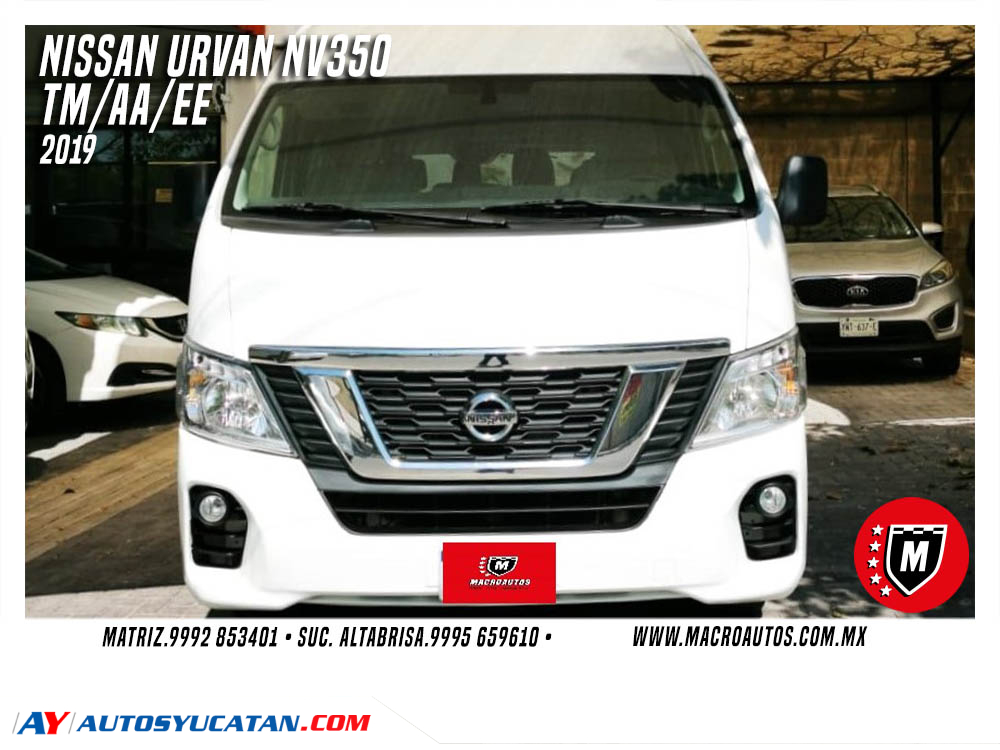 NISSAN URVAN NV350 2019 MANUAL