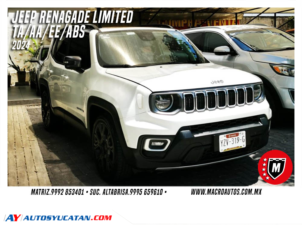 JEEP RENEGADE LIMITED 2024 AUTOMATICA