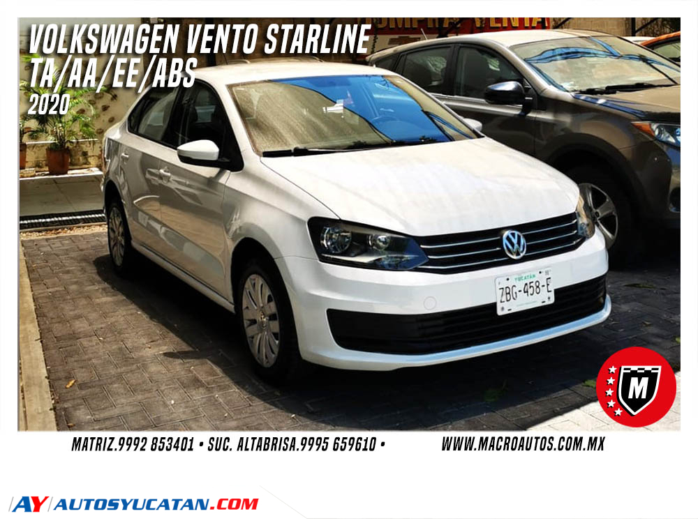 VOLKSWAGEN  VENTO STARLINE 2020 AUTOMATICO