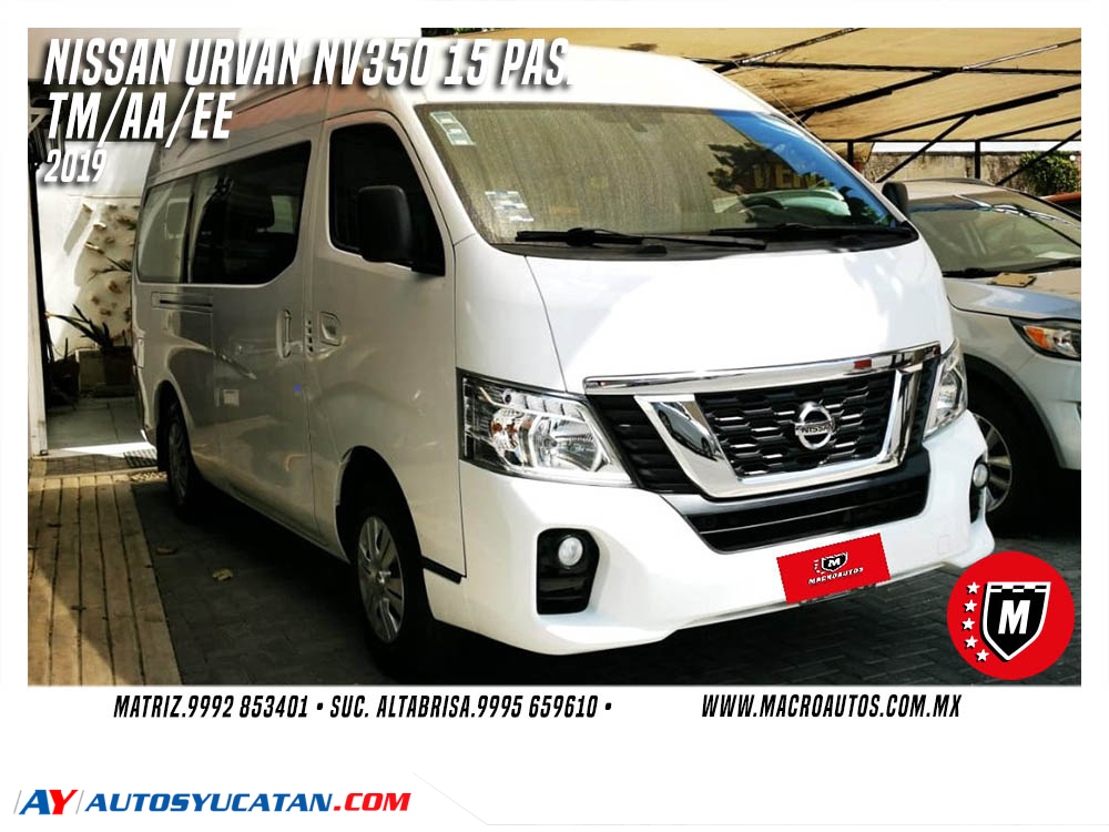 NISSAN URVAN NV350 2019 MANUAL