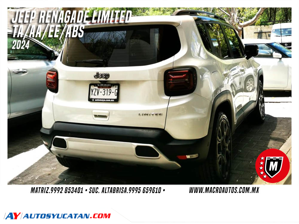 JEEP RENEGADE LIMITED 2024 AUTOMATICA
