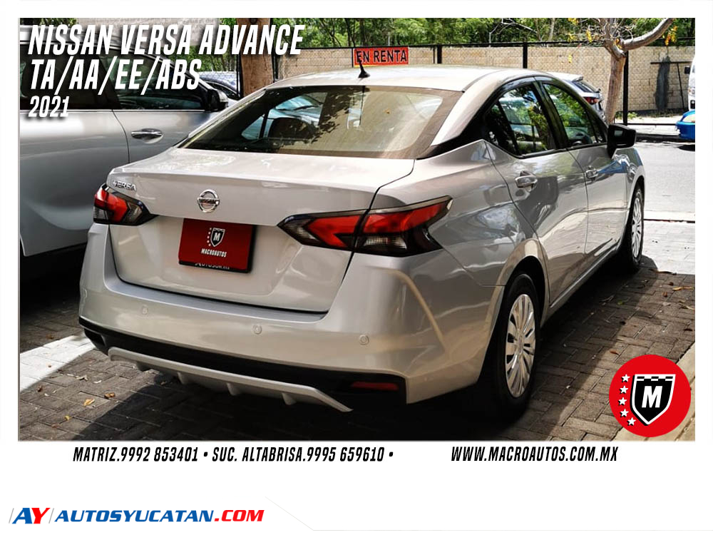 NISSAN VERSA SENSE 2021 MANUAL