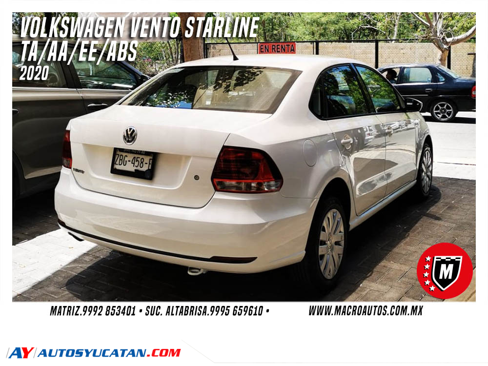 VOLKSWAGEN  VENTO STARLINE 2020 AUTOMATICO