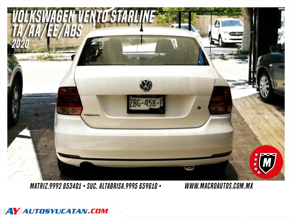 VOLKSWAGEN  VENTO STARLINE 2020 AUTOMATICO