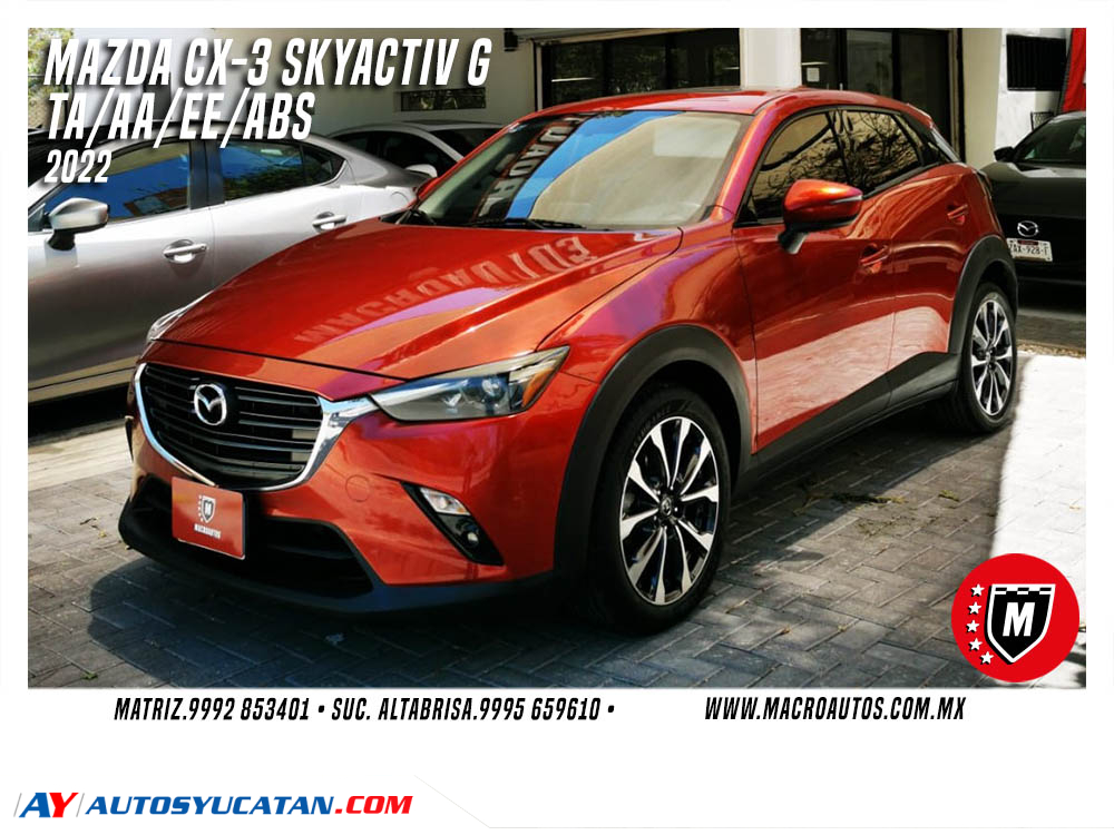 MAZDA CX-3 SKYACTIV G 2022 AUTOMATICA