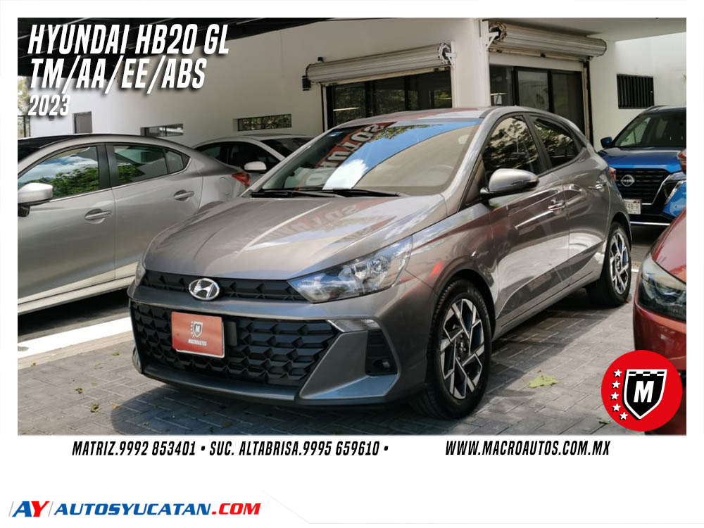 HYUNDAI HB20 GL 2023 MANUAL