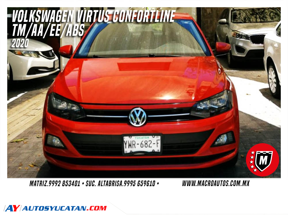 VOLKSWAGEN VIRTUS CONFORTLINE 2020 MANUAL