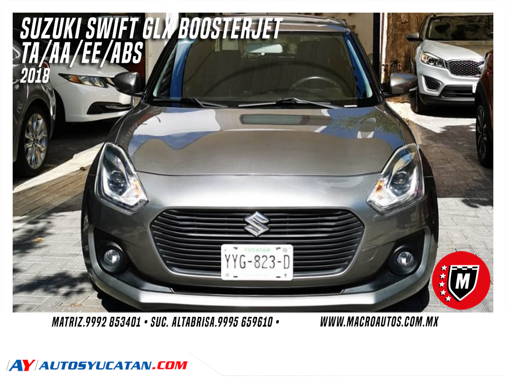 SUZUKI SWIFT GLX  BOOSTERJET  2018 AUTOMATICA
