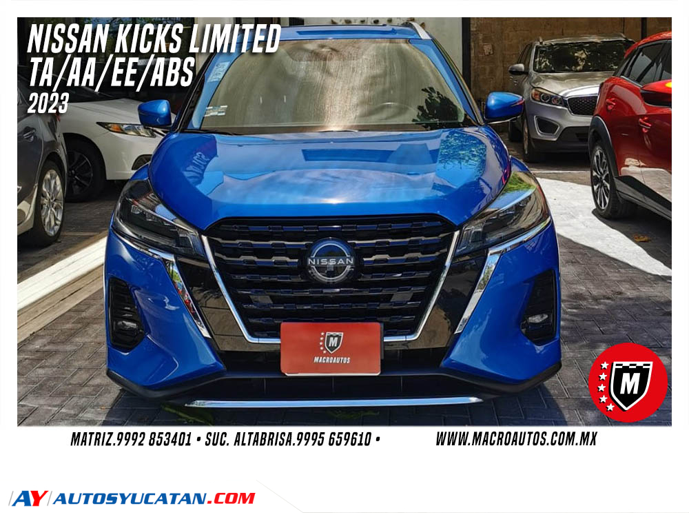 NISSAN KICKS LIMITED 2023 AUTOMATICA