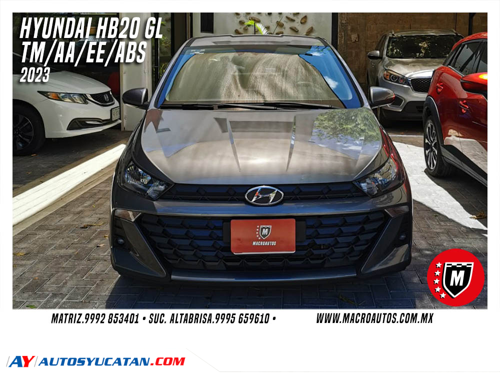 HYUNDAI HB20 GL 2023 MANUAL