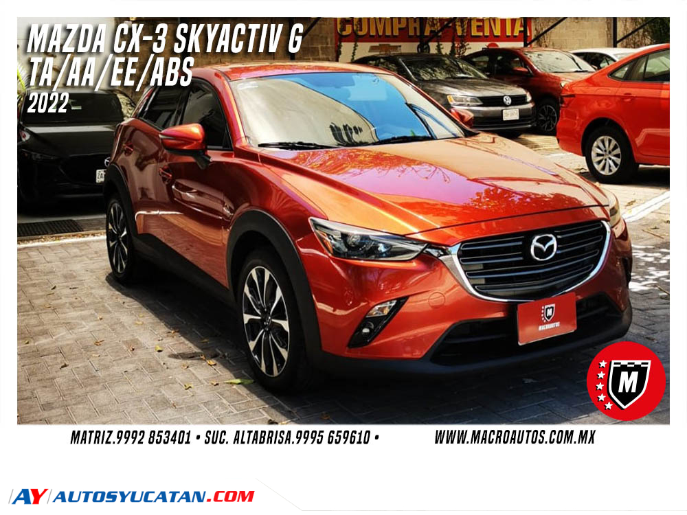 MAZDA CX-3 SKYACTIV G 2022 AUTOMATICA