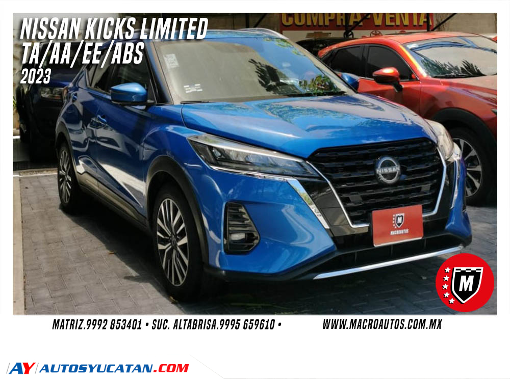 NISSAN KICKS LIMITED 2023 AUTOMATICA