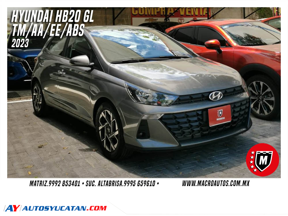 HYUNDAI HB20 GL 2023 MANUAL