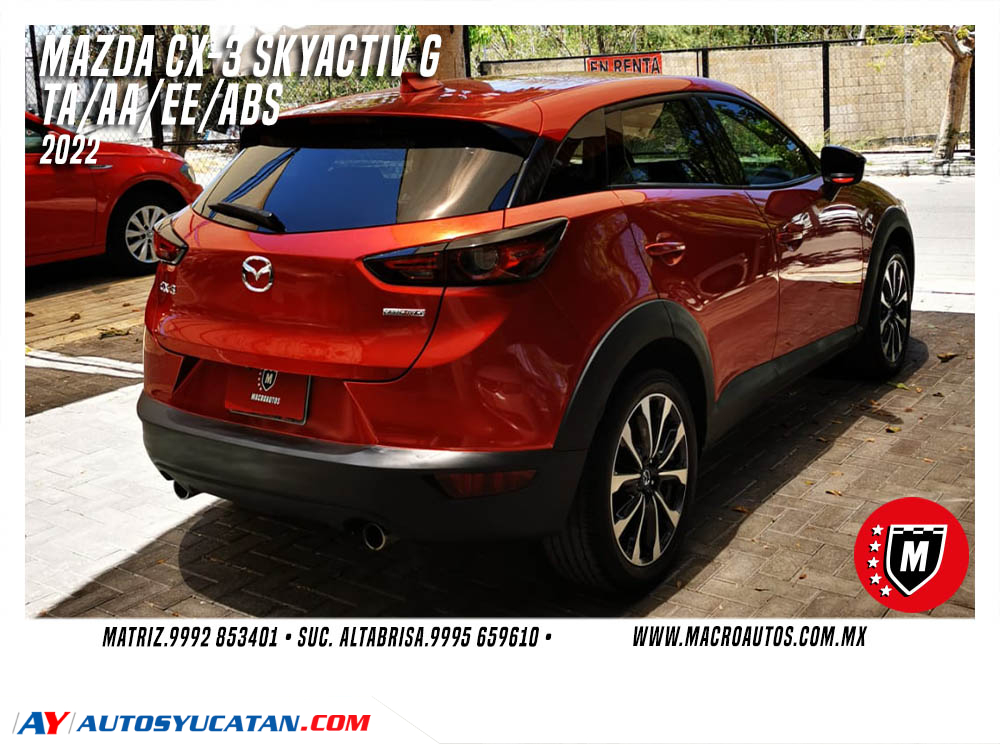 MAZDA CX-3 SKYACTIV G 2022 AUTOMATICA