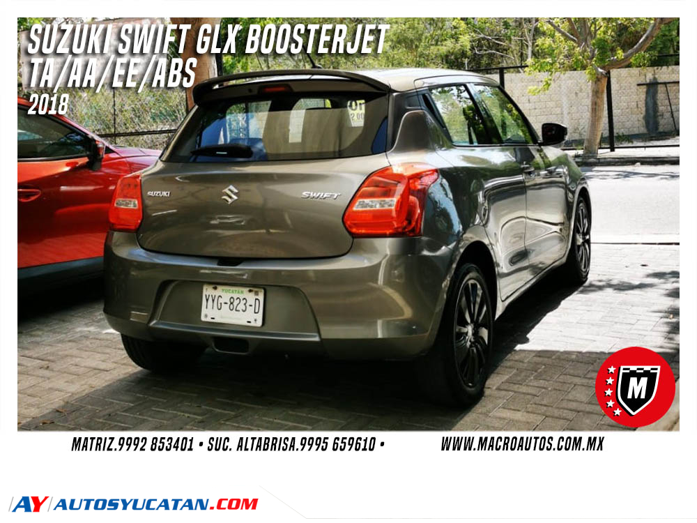SUZUKI SWIFT GLX  BOOSTERJET  2018 AUTOMATICA