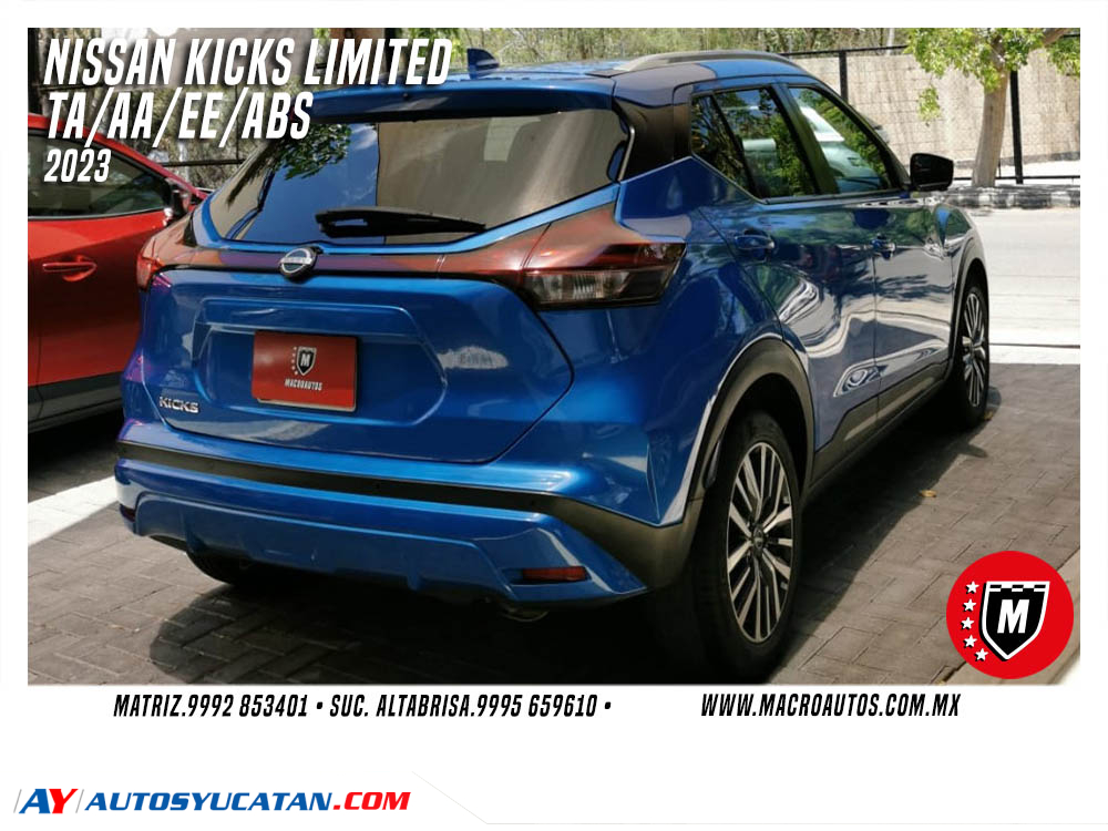 NISSAN KICKS LIMITED 2023 AUTOMATICA