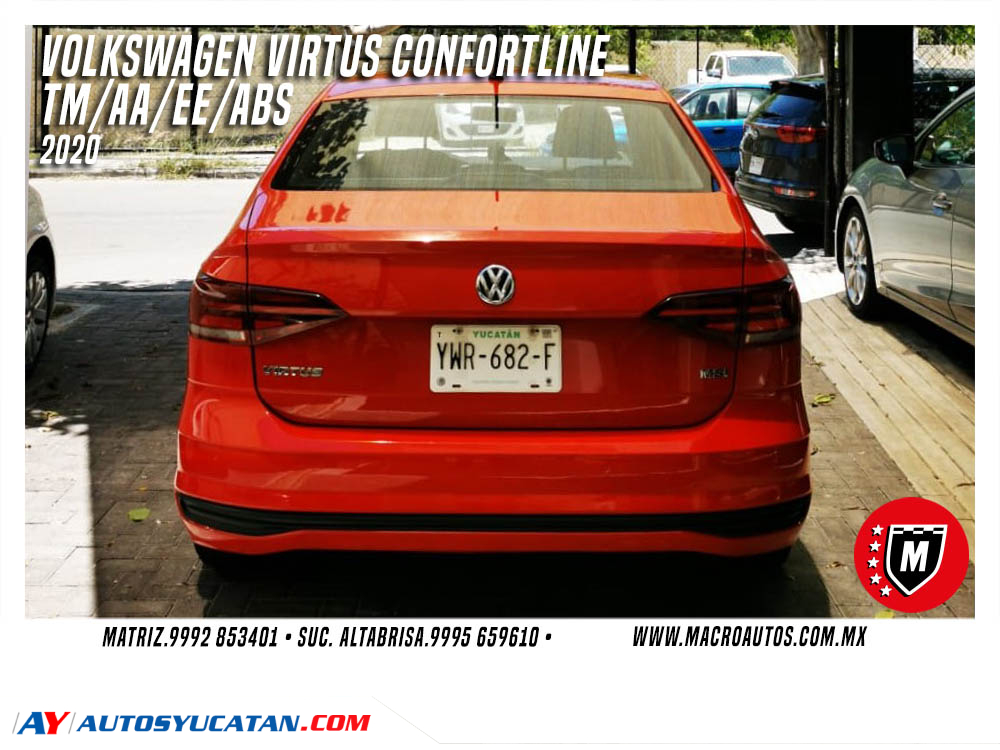 VOLKSWAGEN VIRTUS CONFORTLINE 2020 MANUAL