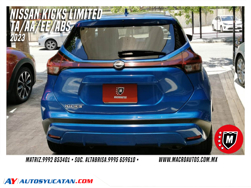 NISSAN KICKS LIMITED 2023 AUTOMATICA