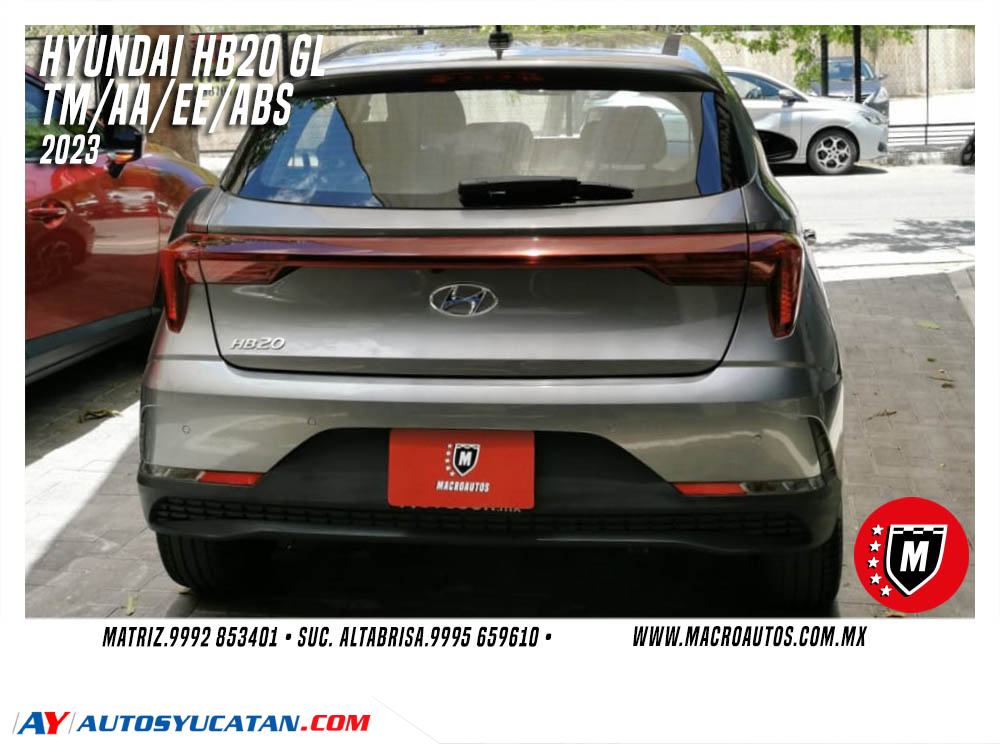 HYUNDAI HB20 GL 2023 MANUAL