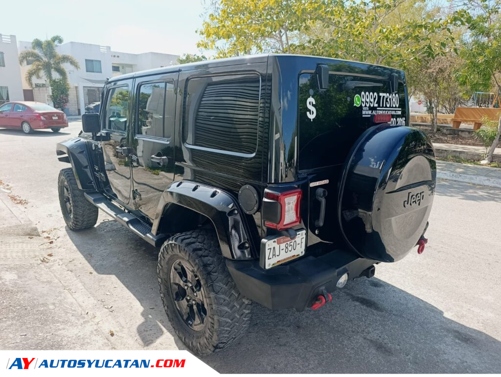 Jeep Wrangler Sahara 3.6L 4X4 Unlimited 2016