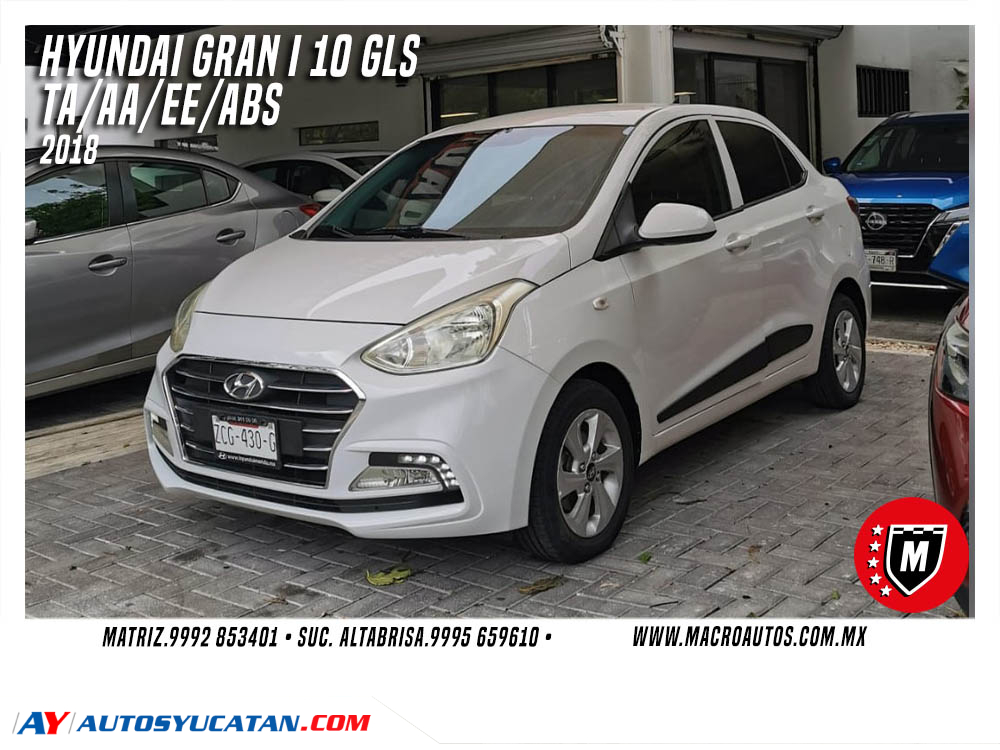 HYUNDAI GRAN I 10 GLS SEDAN 2018 AUTOMATICO