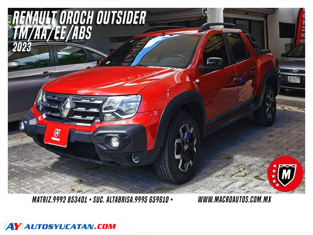 RENAULT OROCH OUTSIDER  2023 MANUAL