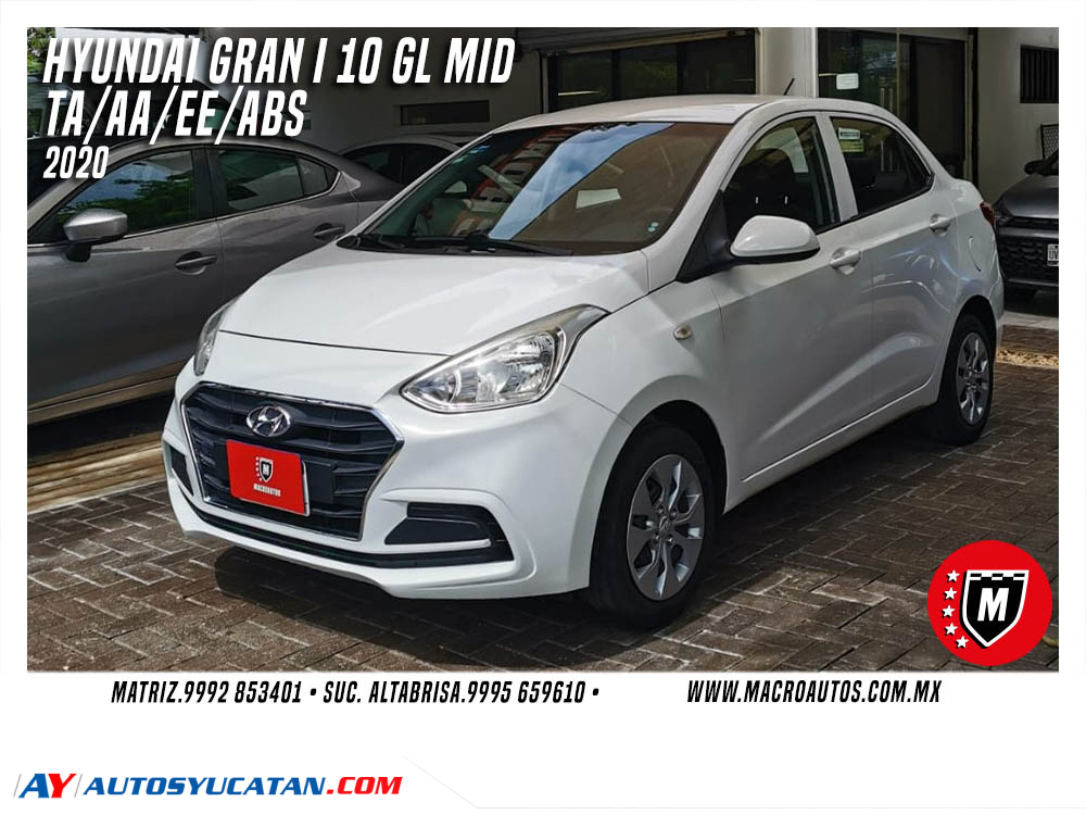 HYUNDAI GRAN I 10 GL MID SEDAN 2020 AUTOMATICO
