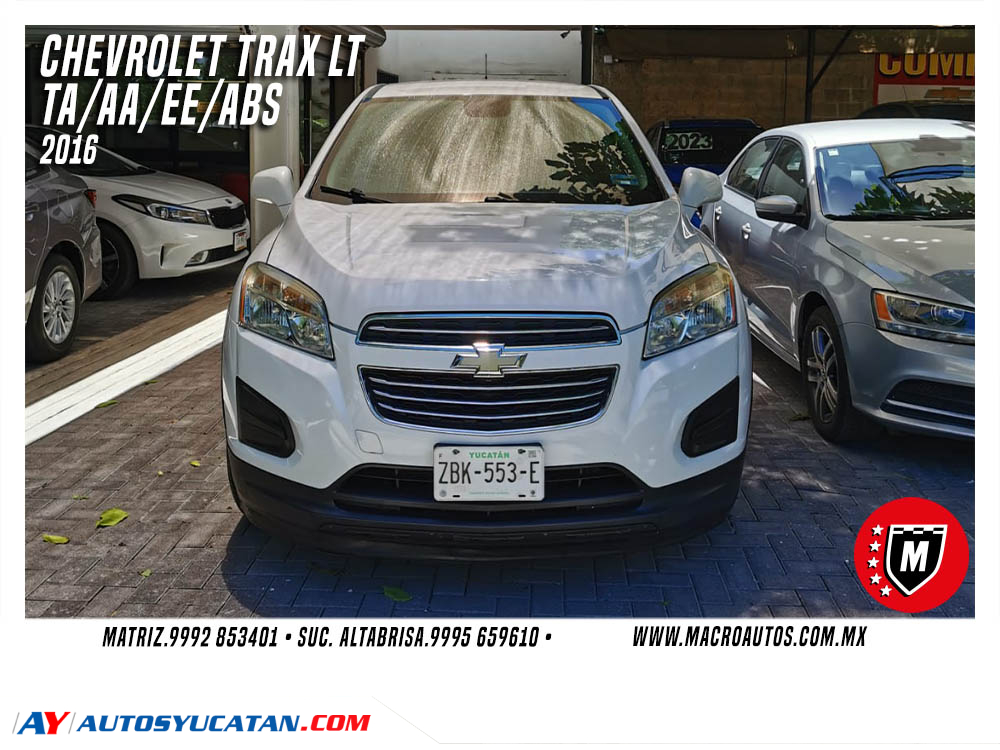 CHEVROLET TRAX LT 2016 AUTOMATICA