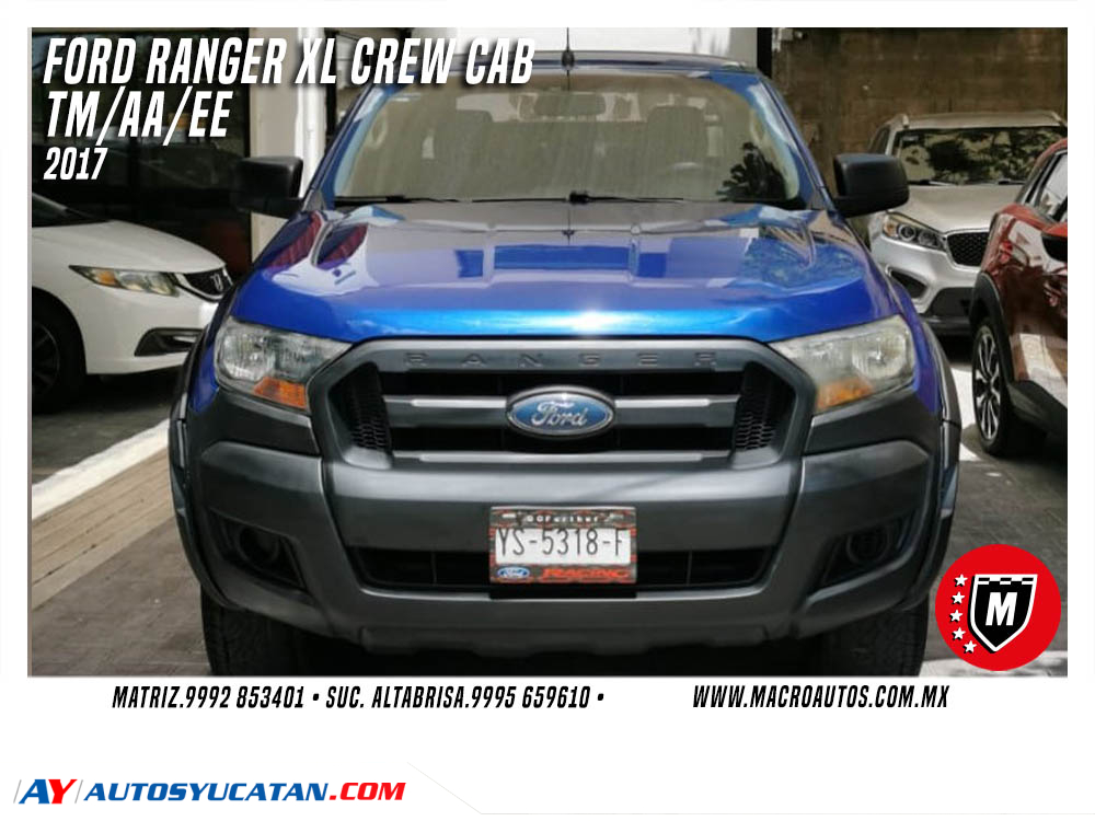 FORD RANGER XLT CREW CAB 2017 MANUAL