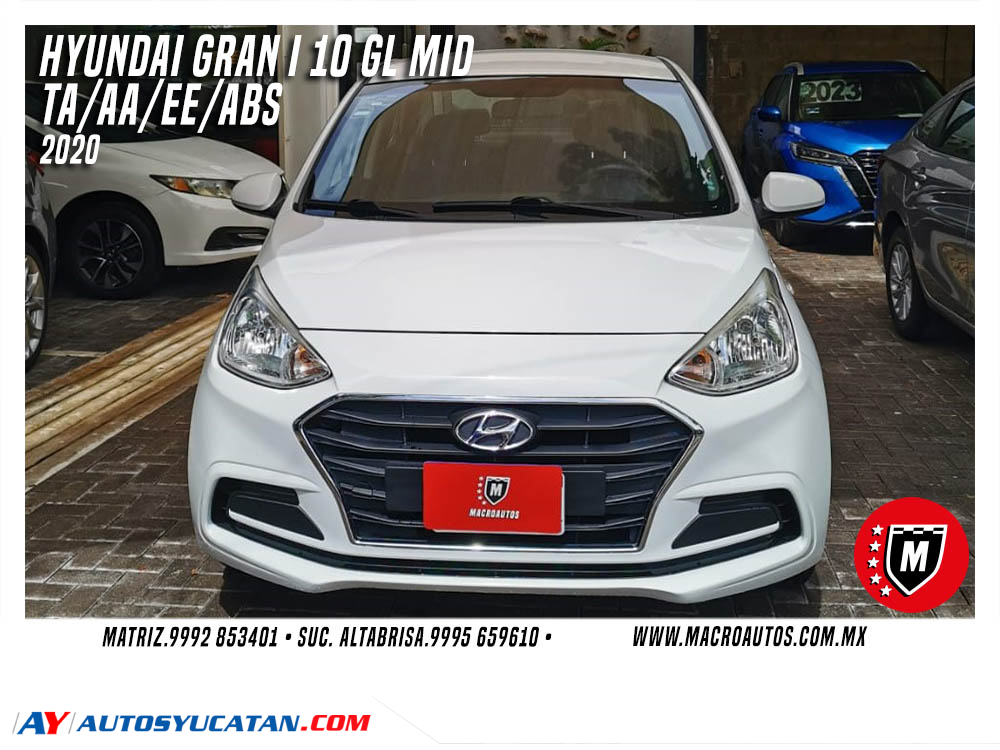 HYUNDAI GRAN I 10 GL MID SEDAN 2020 AUTOMATICO