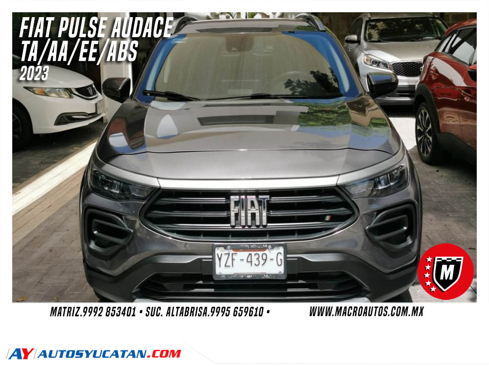 FIAT PULCE AUDACE 2023 AUTOMATICO