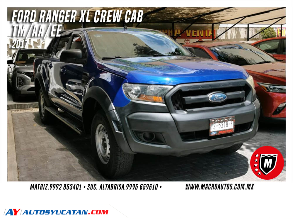 FORD RANGER XLT CREW CAB 2017 MANUAL