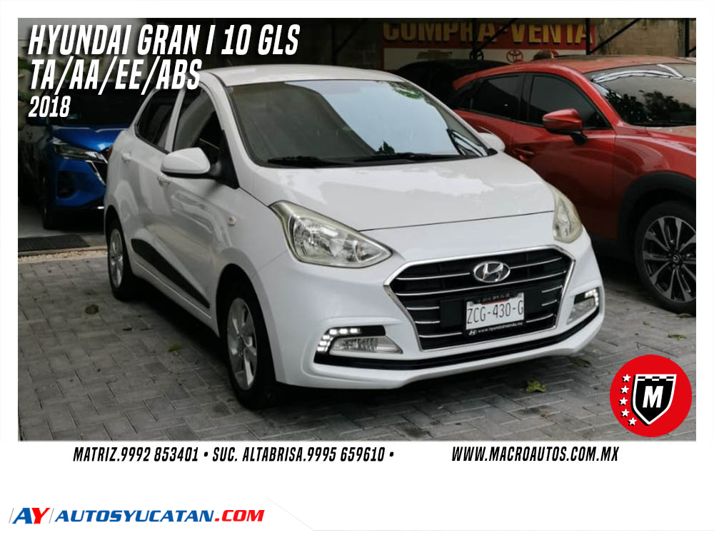 HYUNDAI GRAN I 10 GLS SEDAN 2018 AUTOMATICO
