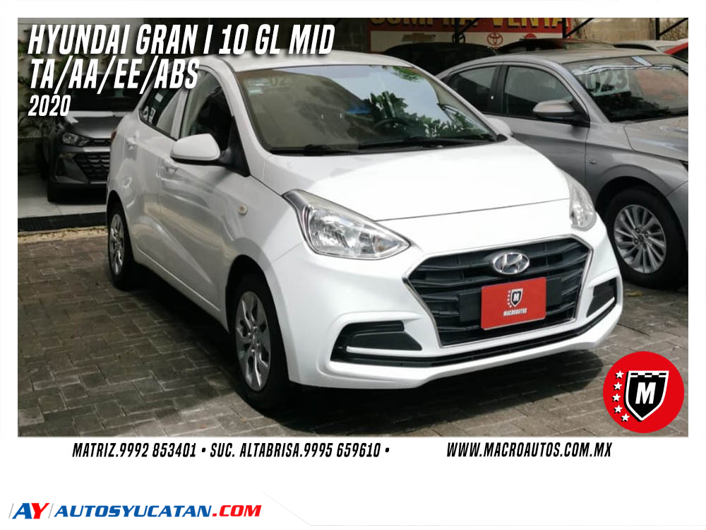 HYUNDAI GRAN I 10 GL MID SEDAN 2020 AUTOMATICO