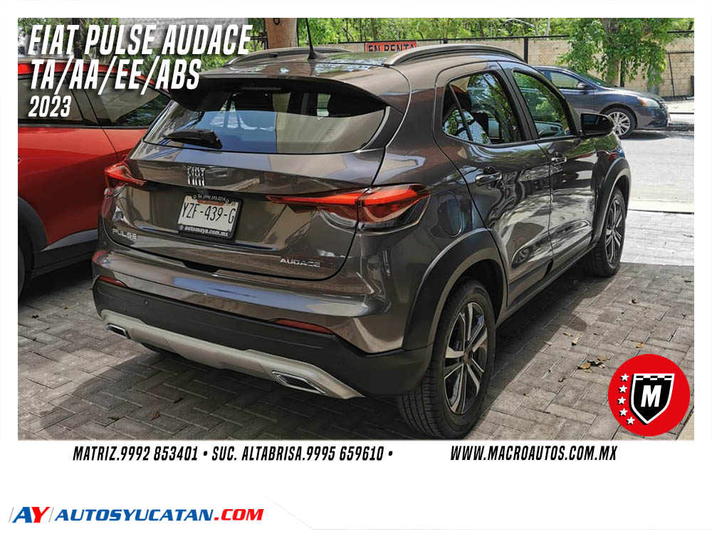 FIAT PULCE AUDACE 2023 AUTOMATICO