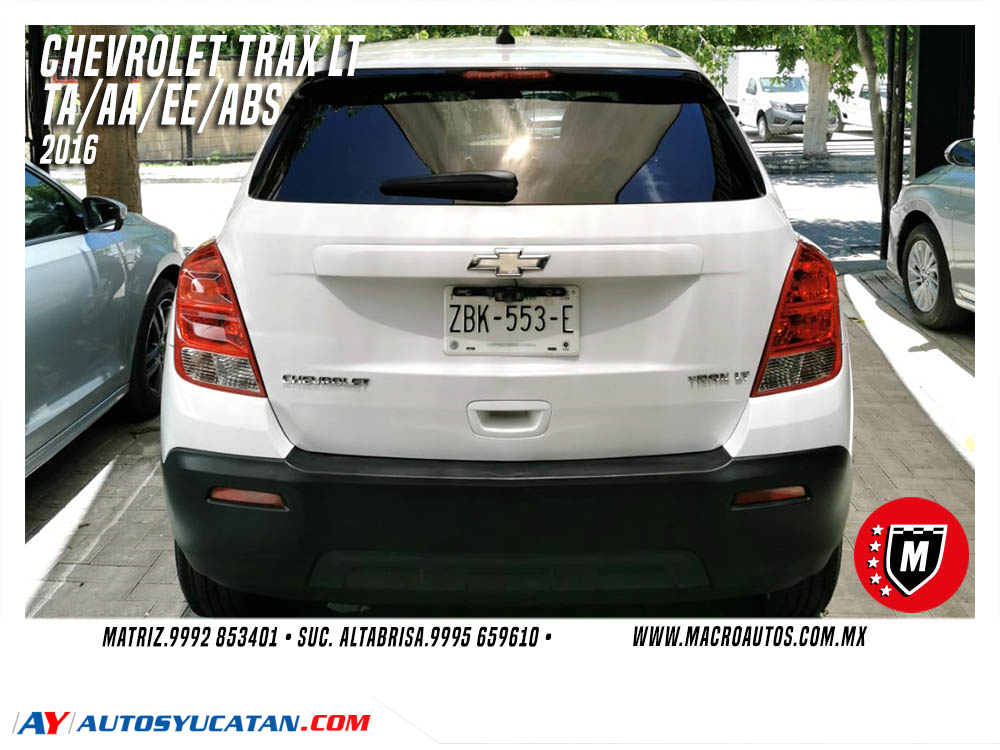 CHEVROLET TRAX LT 2016 AUTOMATICA