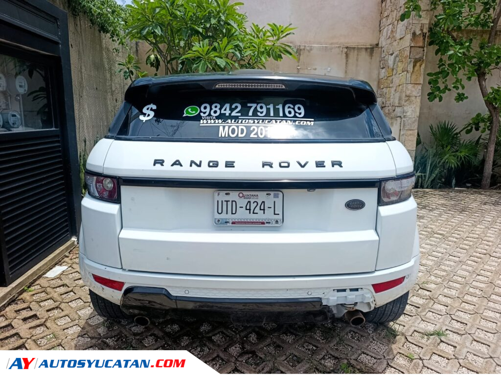 Land Rover Range Rover Evoque Prestige 2013