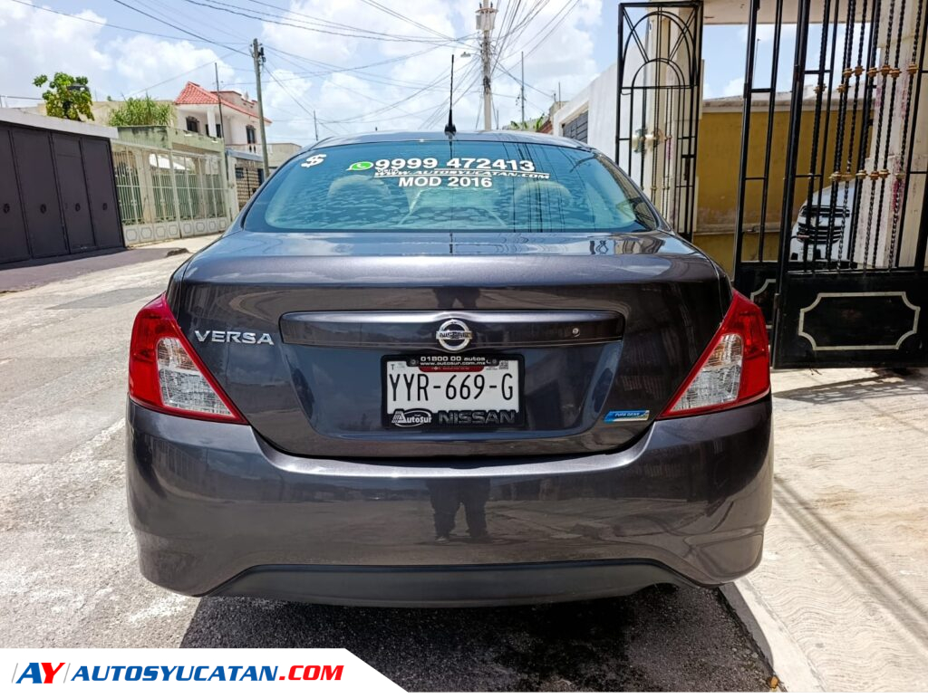 Nissan Versa Sense 2016