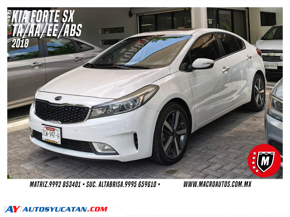 KIA FORTE SX 2018 AUTOMATICO