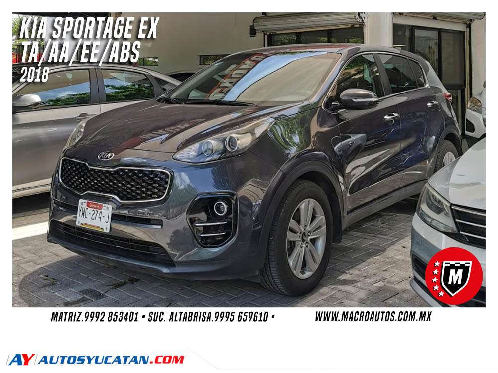 KIA SPORTAGE EX 2018 AUTOMATICO