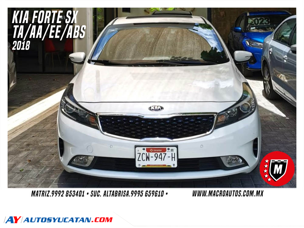 KIA FORTE SX 2018 AUTOMATICO