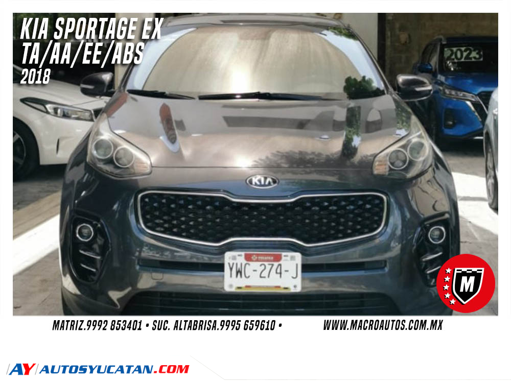 KIA SPORTAGE EX 2018 AUTOMATICO