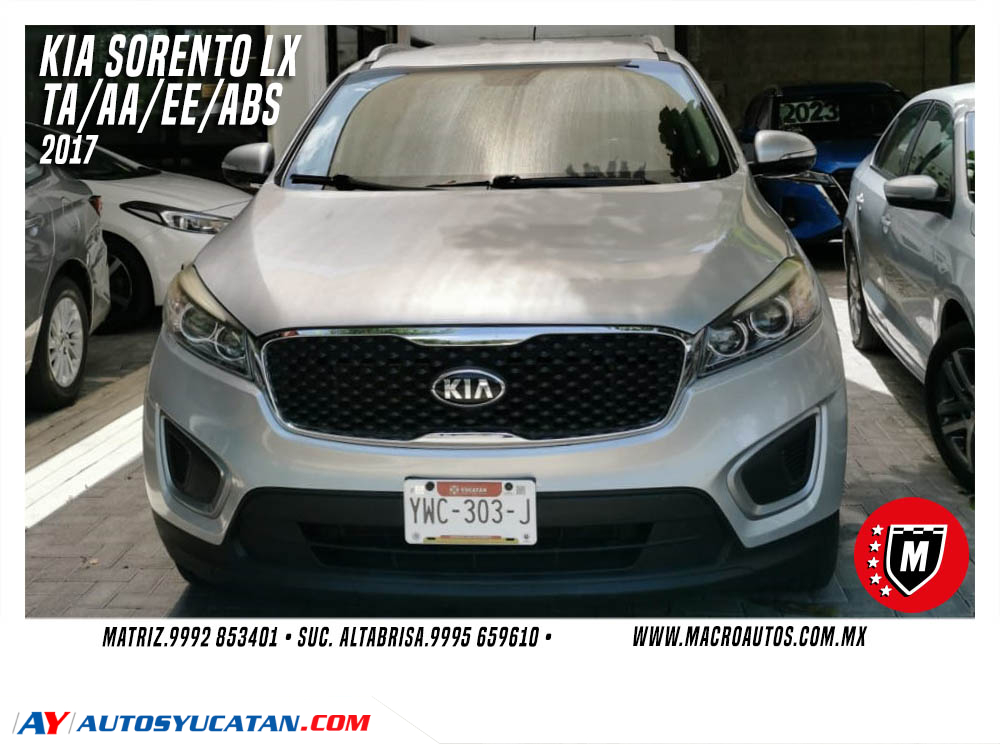 KIA SORENTO 2017 LX AUTOMATICA
