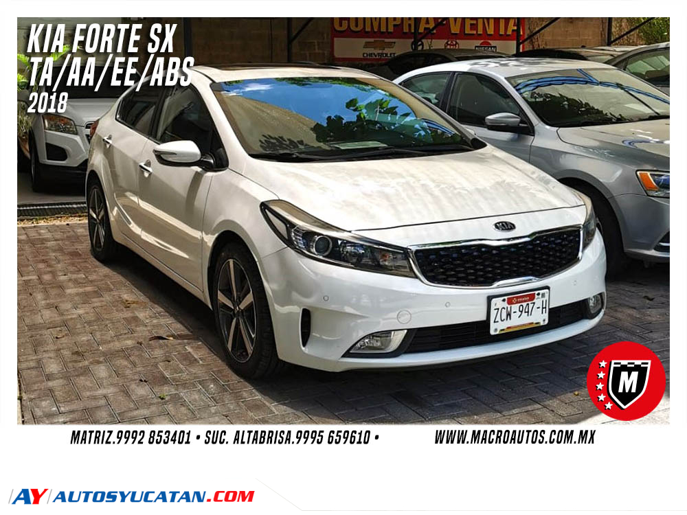 KIA FORTE SX 2018 AUTOMATICO